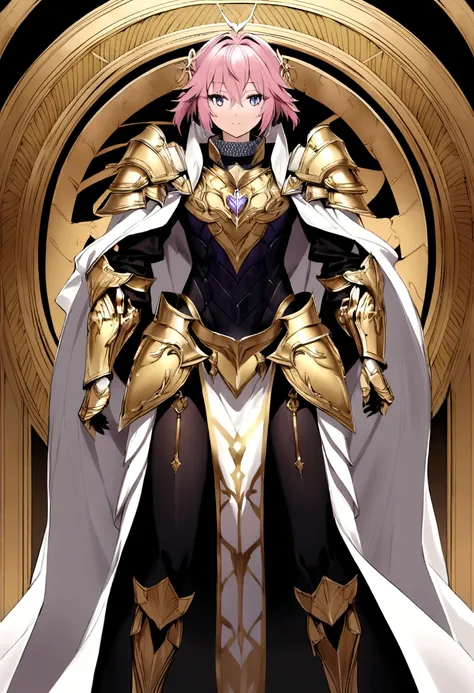 Astolfo is a boy with an androgynous appearance who dresses luxuriously.. Beautiful beyond comparison with pink hair and a long braid that ends in a black bun, and two on the sides of his head, and has lilac eyes, with a white lock that Charlemagne&#39;s P...