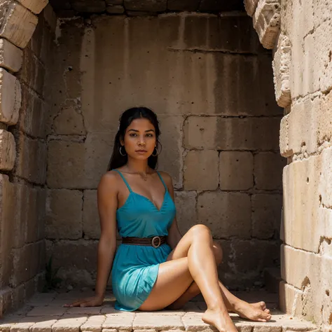 Mayan Goddess in Uxmal