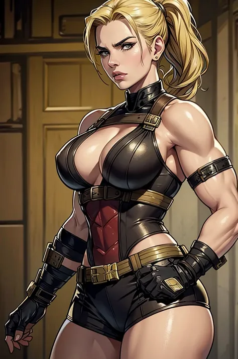 Hayley Atwell as Sonya Blade (Mortal Kombat), blonde hair