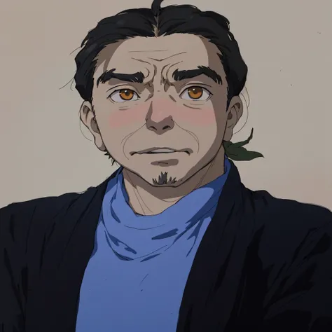 man in studio_ghibli_anime_style style