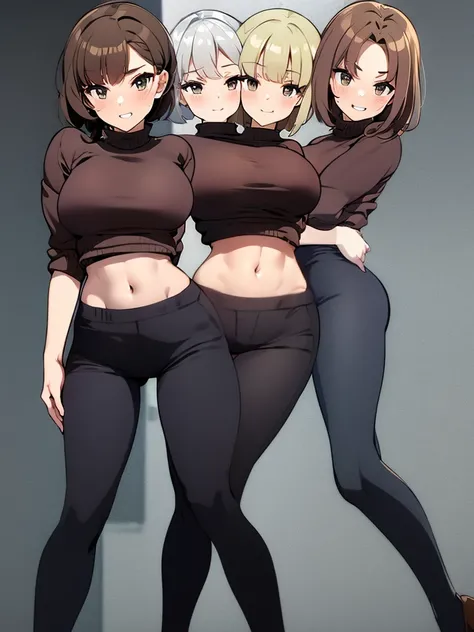 (masterpiece),(ultra-detailed), (high quality), (high resolution), (best quality:1.5, highres, UHD), highres, absurdo, ultra detail, ultra quality, Ultra resolution, 16k, 1girl, (2heads:1.5), anime girl with two heads, ((light brown hair)), ((different hai...