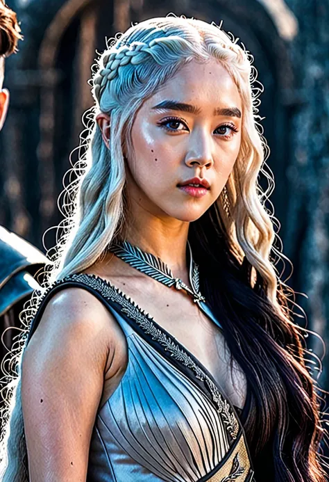 Jisoo do Blackpink como Daenerys do Game of Thrones 