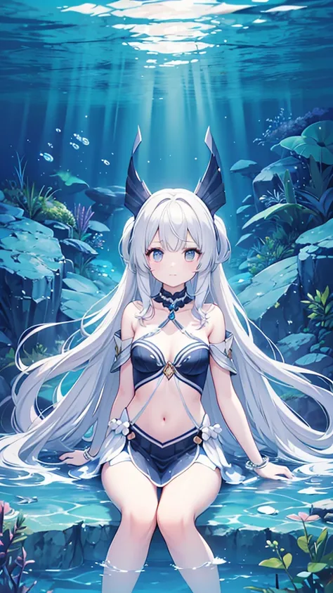 name: namika, the tides shaper
element: aquascend
description: a serene mermaid-like being with flowing black hair adorned with ...