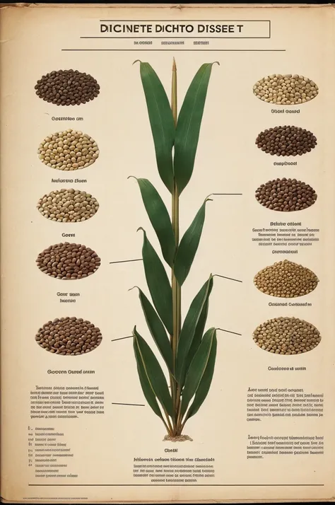 To Study the Structure of Dicot Seed and Monocot Seed using Bean Seed and Maize Grain. Make a diagram for this experiment.