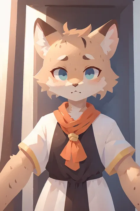 sterpiece,(best quality,highres:1.2), expressive eyes, expressive body, cute, tabaxi