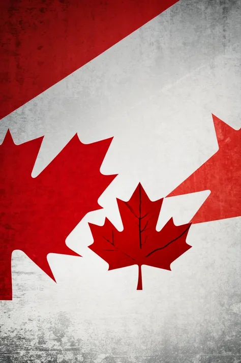 create an image for canada day celebration using the canadian flag