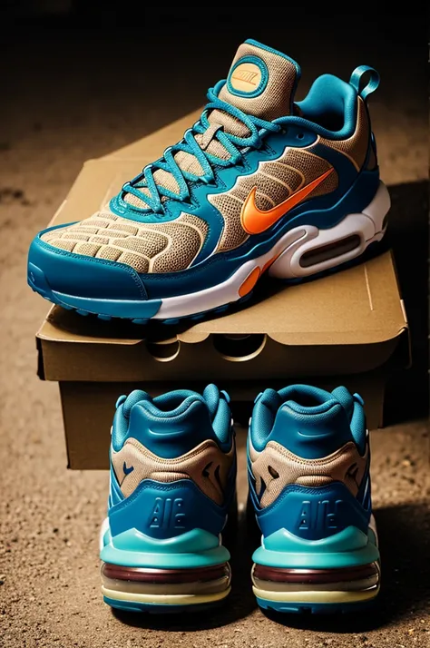 Nike air Max TN cactus Jack with air valve and silhouette similar to the Dunk 