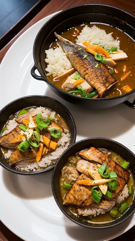 Simmered mackerel in miso set meal