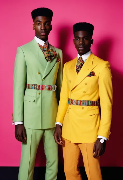 haute définition 16k, image homoérotique colorée du 19ème siècle dans un style épouvantable, une paire homoérotique de jeunes mi...