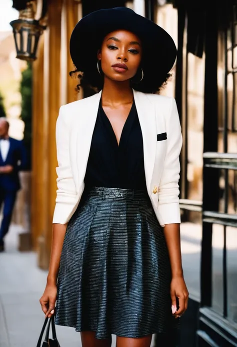 well dressed black girl