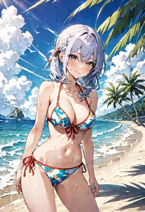 bikini、Beach、