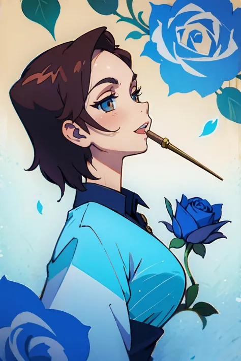 blue rose