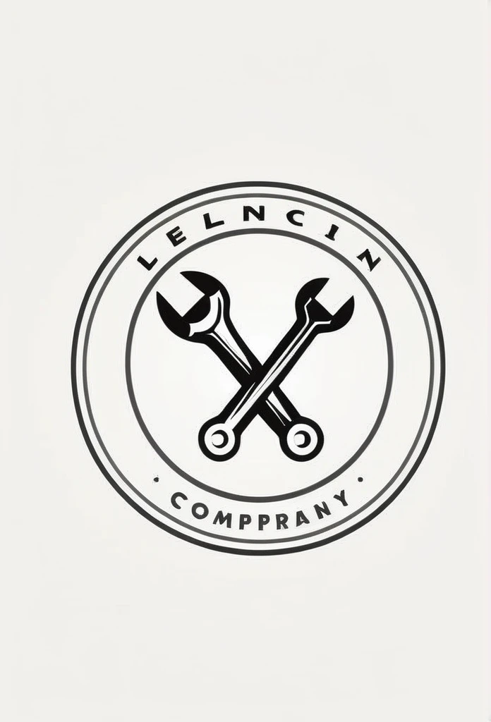 Stylish tooling electrical company logo

with many electrical tools such as spanners, wrenches, nuts, bolts, etc
Pretty cool
chic and modern design
monotone
Logos that dont feel lonely


The background is white