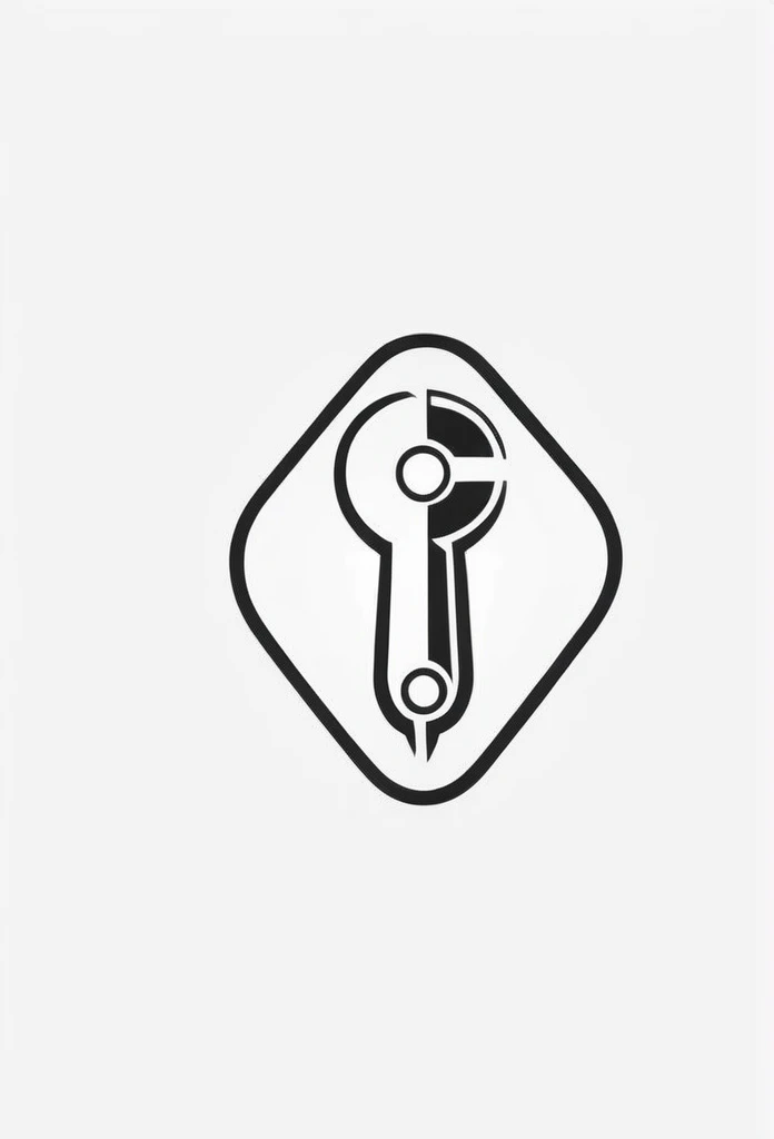 The logo of a stylish electric company that handles Japanese tools

a person who works with tools in a factory
Pretty cool
chic and modern design
monotone
Logos that dont feel lonely


The background is white