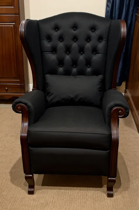 Traditional room chair model black horror 
