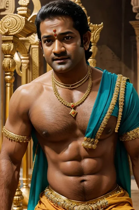 Junior NTR as lord krishna in mahabharata