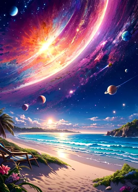 space beach