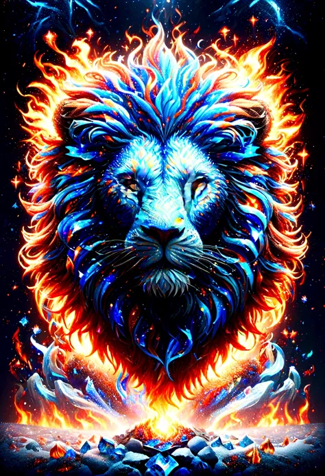 faize, lion, fire and ice