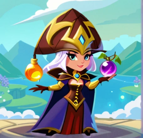 mage, fantasy, game character, cartoon, women