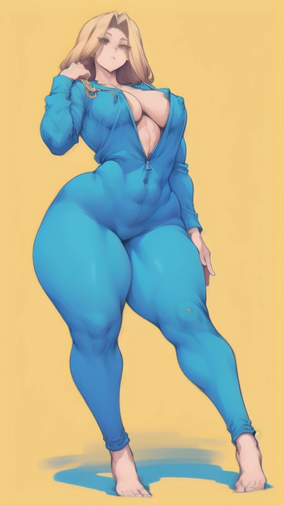 full body in image, full naked woman, naked body, pijama suit, suit píjama, clothing, pijama clothes, simple hair, female body, curvy body, thicc body, big thighs, voluptuous body, full thick body, dinamic pose, curve body. detalied pose, body, simple back...