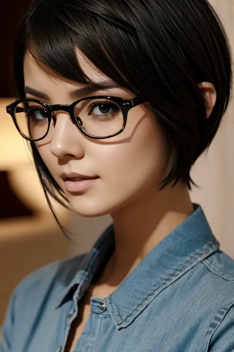 Glasses with shorthair hentai