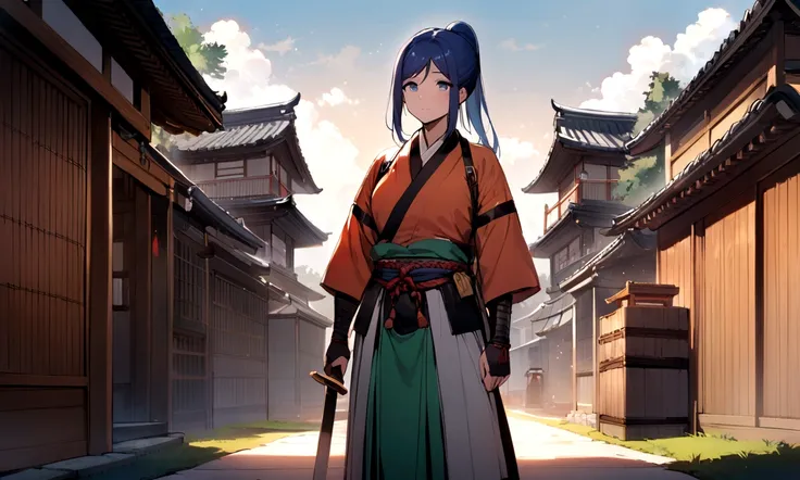 Kanan Matsuura, masterpiece, Highest quality, samurai