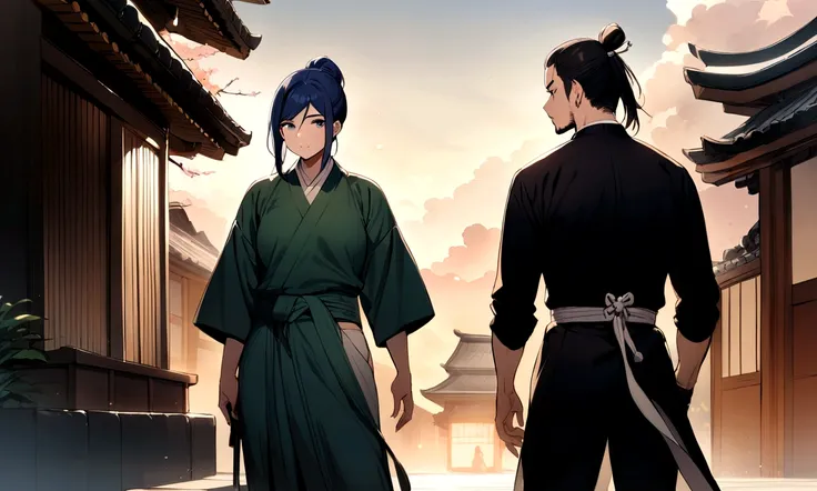 Kanan Matsuura, masterpiece, Highest quality, samurai