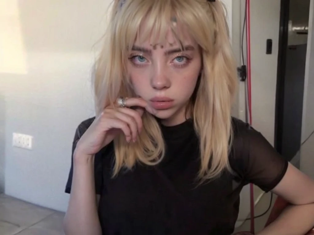 blonde billie eilish, 4K full hd