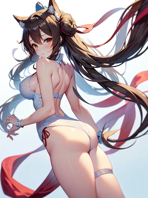 anime character dressed in a black and white outfit with a hat, from the TaigaVtuber, characters from azur lane, azur lane style, onmyoji detailed art, cute anime waifu in a nice dress, onmyoji, from girl frontline, anime full body illustration, official c...