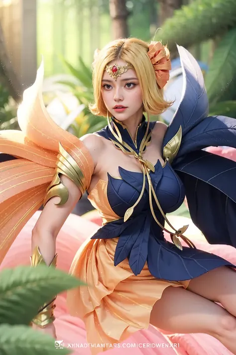 a close up of a girl or woman, detailed hair , big booobs ,  shadowbringers cinematic, 4 k detail fantasy, a beautiful fantasy empress, game cg, xianxia fantasy, xianxia hero, 2. 5 d cgi anime fantasy artwork, cinematic goddess close shot, ruan jia and art...