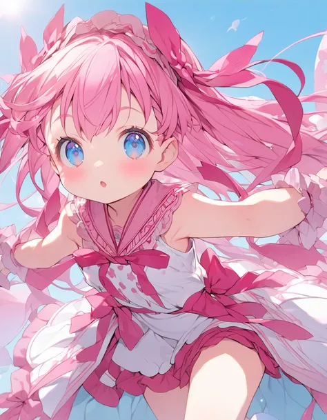 Pink haired loli-baba
