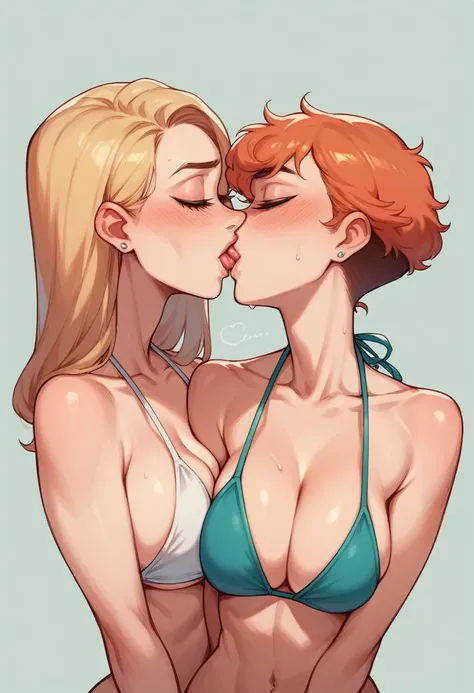 Sexy woman big size cilicone  hange tits pixar animated bikini kiss 