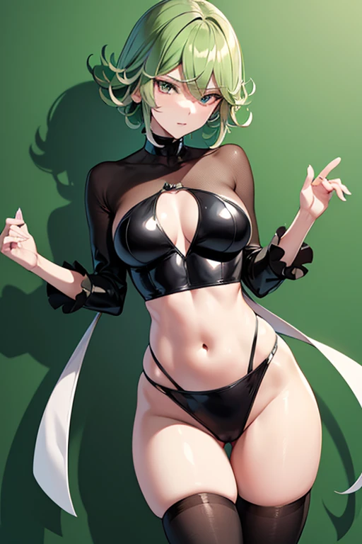 Tatsumaki is a 28 year old woman., Despite his youthful appearance, He has an energetic and slender body. His figure is quite small, with a thin body on top, but slightly thicker at the bottom. He has a flat chest, wide hips and big thighs, which gives it ...