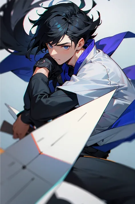 Male ,student background , UA, Black Hair