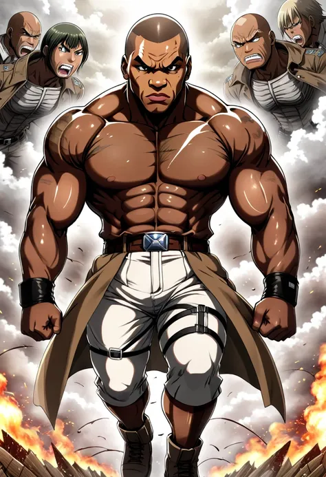 Mike Tyson, Attack on Titan anime style