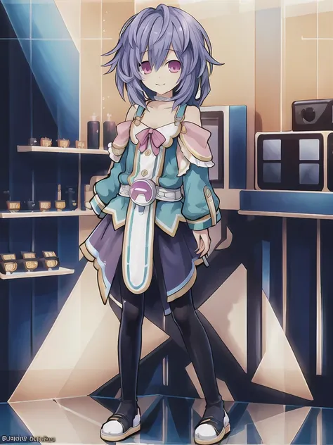 masterpiece, best quality, highly detailed, 1boy, plutia, full body art.