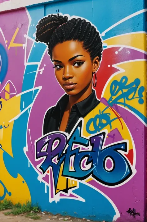 Create graffiti with the word (SOCA)
