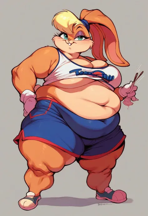 Fat obese sssbbw gluttony lola bunny 