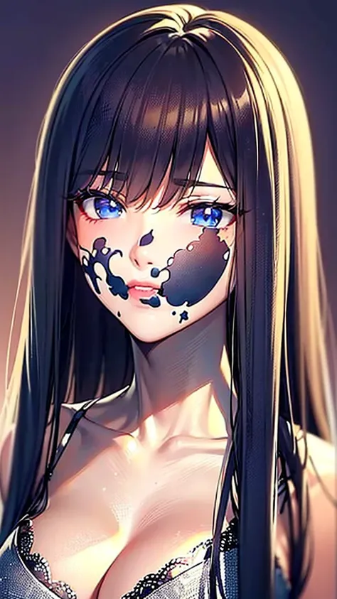 a beautiful anime girl, beautiful detailed eyes, beautiful detailed lips, extremely detailed face and portrait, long eyelashes, intricate hairstyle, soft lighting, detailed background, muted color palette, digital painting, highly detailed, 8k, masterpiece