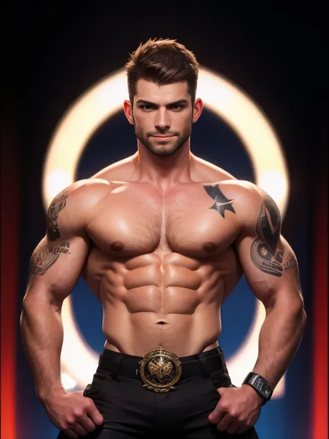 (best quality,4k,8k,highres,masterpiece:1.2),ultra-detailed,(realistic,photorealistic,photo-realistic:1.37), sexy boy posing,portrait,emotion,casual outfit,dark background,vivid colors,dynamic lighting,sharp focus,muscular,stylish hair,smoldering eyes,inte...