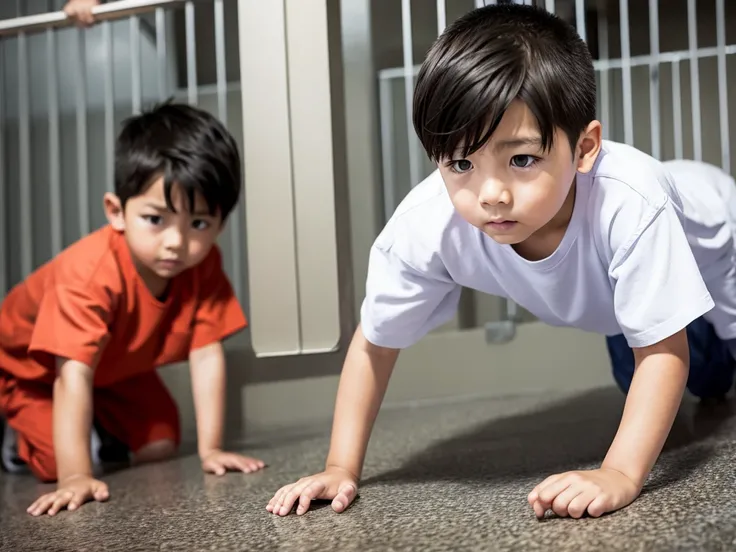 prison、Boys being abused、On all fours、Cute boy、Stop it, don&#39;t take it off、You take off your pants、Boy in gym clothes、Blue shorts、(１０Age 1.4)、Japanese、Hot summer day、A pained cry、Pleasant boy、（Boy 1.4）