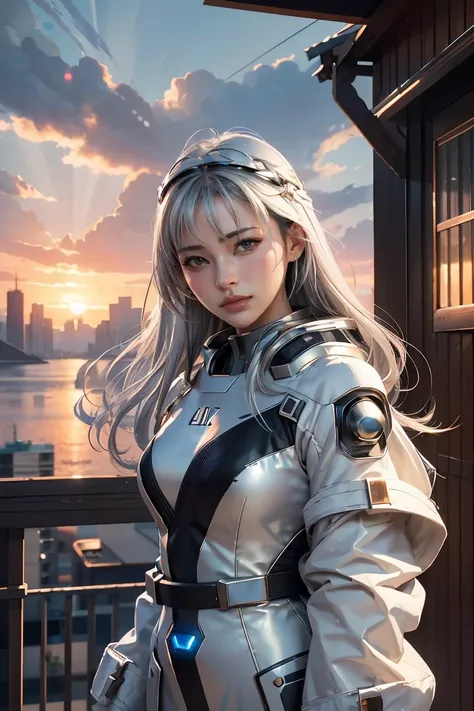 iu1, serious look, modelshoot style, (extremely detailed CG unity 8k wallpaper), full shot body photo of the most beautiful artwork in the world, medieval armor, professional majestic oil painting by Ed Blinkey, Atey Ghailan, Studio Ghibli, by Jeremy Mann,...