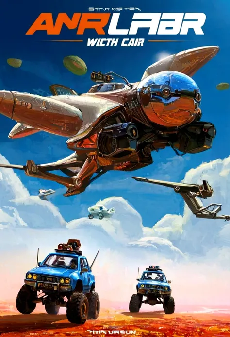 A little more sci-fi，Cars can fly in the sky