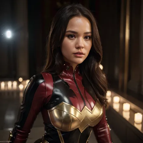 Kelli Berglund,Paris Berelc,adult-sized latex superhero outfit,joy,beautiful detailed eyes,beautiful detailed lips,extremely detailed eyes and face,long eyelashes,dynamic poses,cinematic lighting,vibrant colors,epic fantasy,photorealistic,8k,best quality,m...