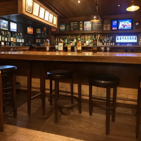 An empty pub