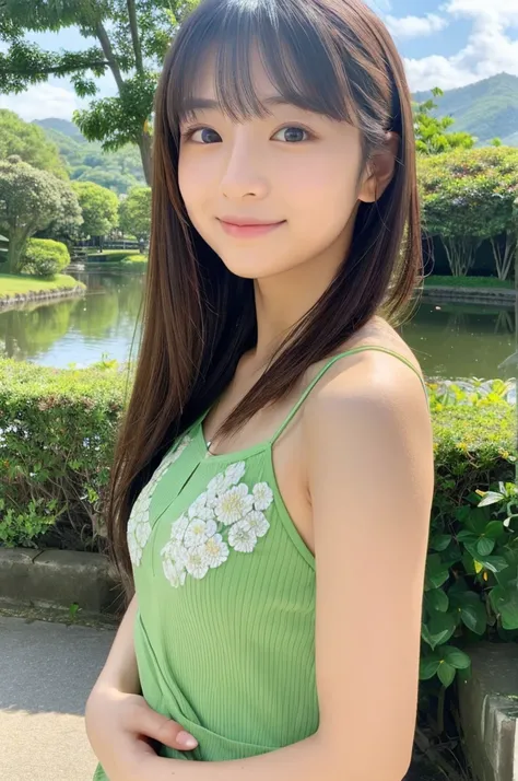 ((Highest quality)), ((masterpiece)), (detailed),Perfect Face,Japanese,landscape,Beauty,cute,Upper Body