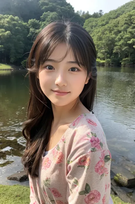 ((Highest quality)), ((masterpiece)), (detailed),Perfect Face,Japanese,landscape,Beauty,cute,Upper Body