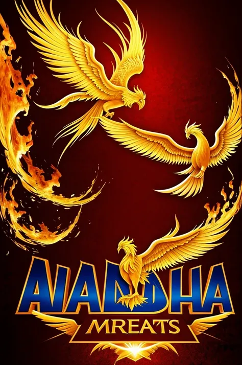 Create a phoenix as a logo and at the bottom it says team cambas