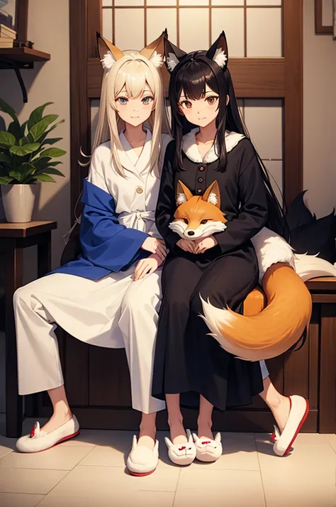 fox slippers