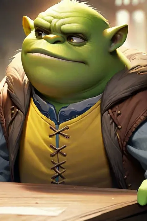 ((Best quality)), ((masterpiece)), (detailed), shreck